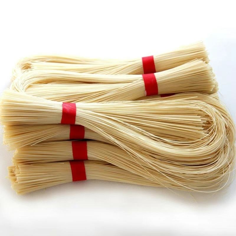 湖北黄冈罗田土特产乡下手工油面面龙须面5斤10斤 油面头 5斤【图片