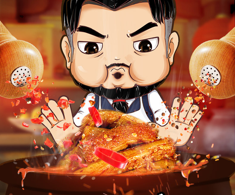 老川东100g辣卤牛肚熟食卤味零食肉干零食 香辣