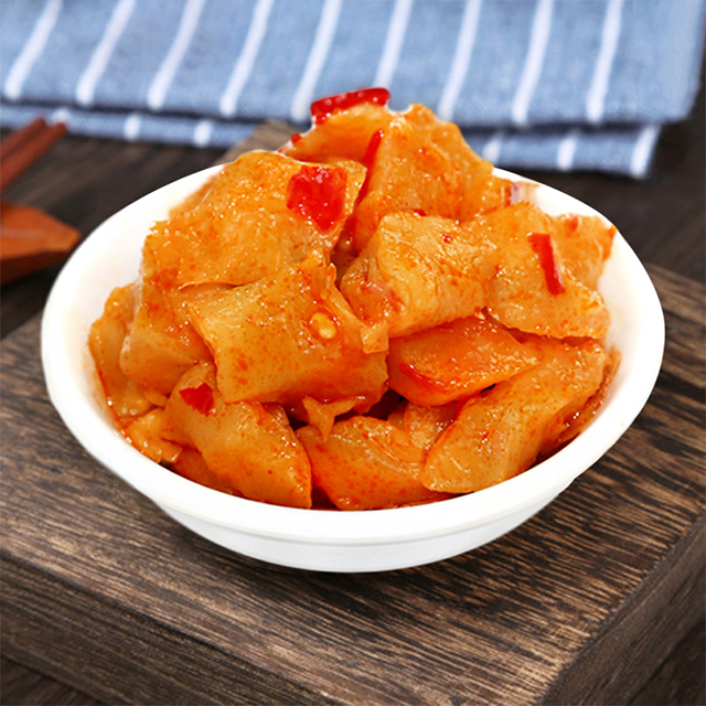 5折 20袋*40g小可口萝卜干航空榨菜下饭菜咸菜香辣爽脆萝卜干 备得福