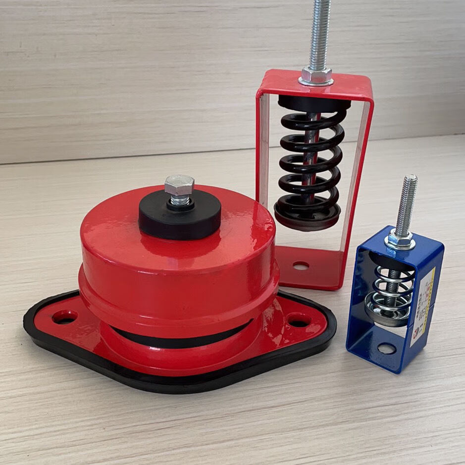 xhs型弹簧减震器风机吊钩中央空调风机盘管吊装吊架吊式防震丝杠 xhs