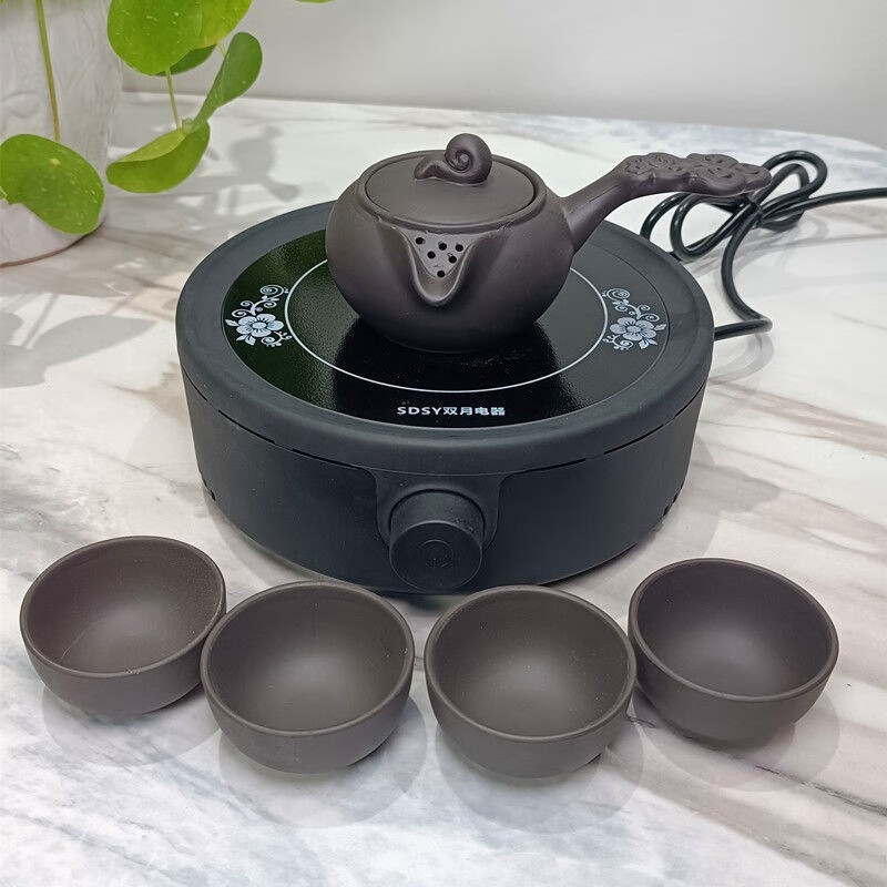 甘肃罐罐茶煮茶器茶罐电茶炉煮茶电炉子咖啡炉家用迷你熬茶电热炉 a