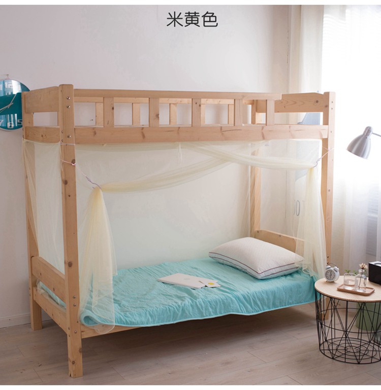 蚊帐家用单开门恒发学生宿舍蚊帐09单人上下铺通用蚊帐加密12米15m