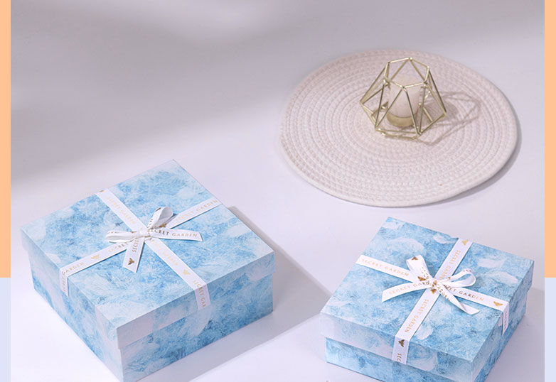 520礼盒空盒仪式感礼盒创意唯美礼物包装盒礼品盒子精致生日空盒送