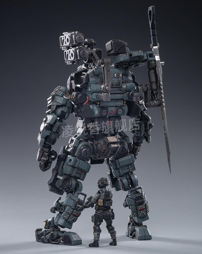万代joytoy暗源机甲钢骨 兵人战神86变形机器人拼装模型手办玩具