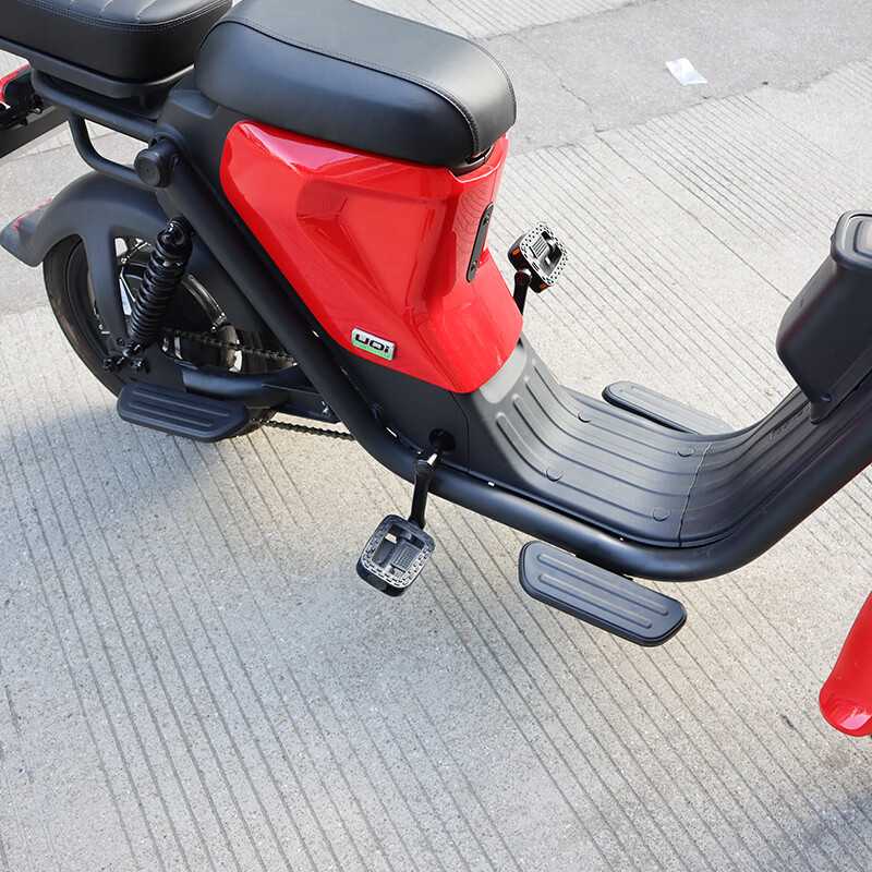 小·牛电动车后座脚踏板u1/u1c铝合金搁脚电动车uqi us后脚踏 小牛u1