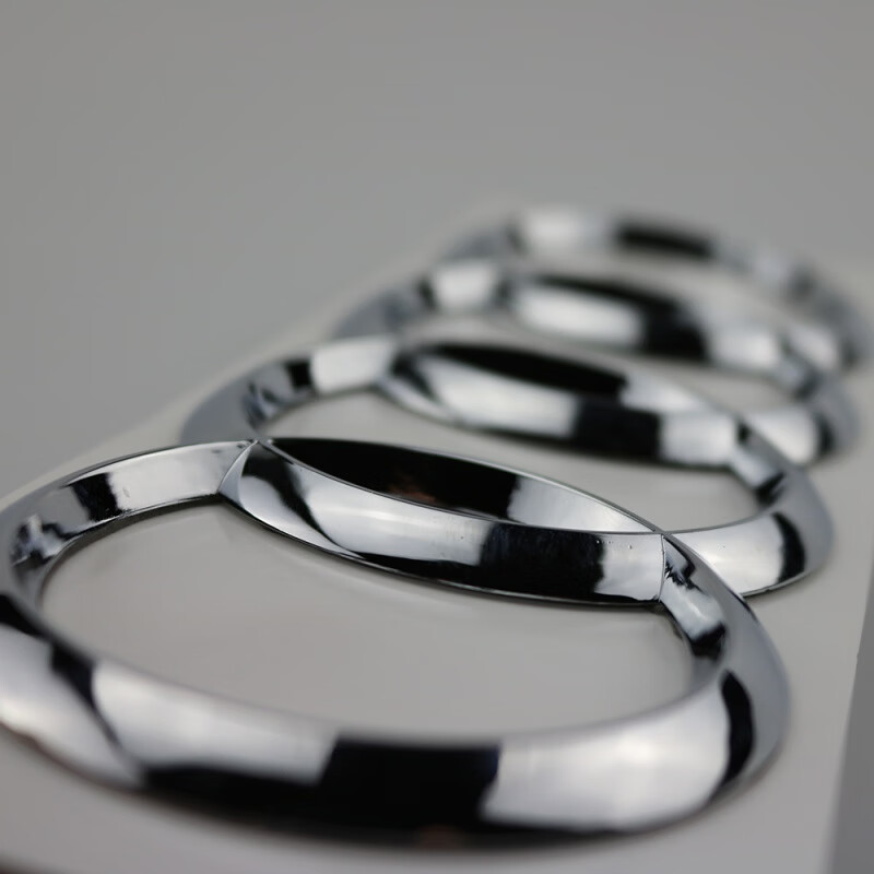 定制适用于新款奥迪a6la4la3排量标车标数字后尾标35404550tfsi贴标