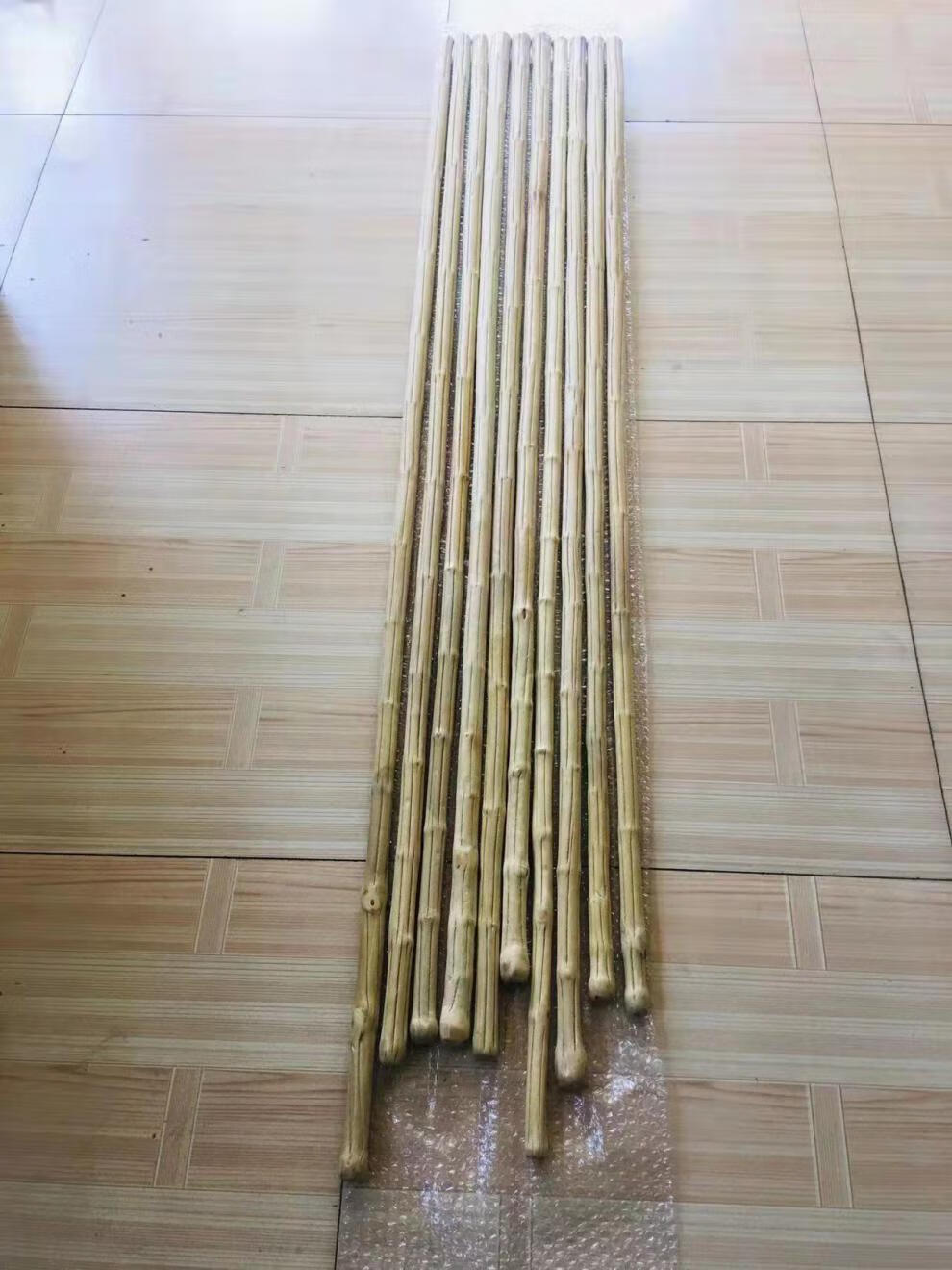 降龙木原木棍五台山降龙木六道木九道武术棍鞭杆十三把登山杖原木干料