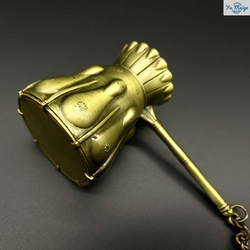 新款黑暗之魂斯摩大锤金属摆件钥匙扣游戏周边吊饰原建模制作黄色 血