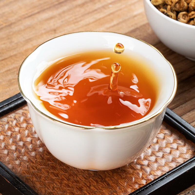 赛八仙 滇红金螺王 正宗滇红金螺特级云南古树红茶浓香经典茶叶礼盒装