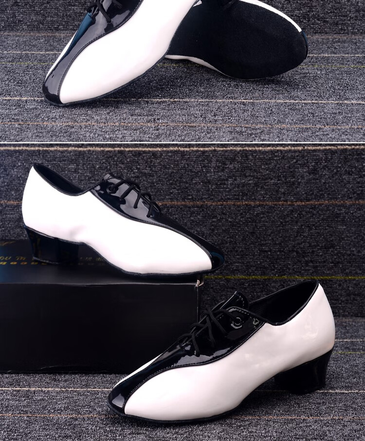 男士高跟舞蹈鞋拉丁舞鞋男交谊舞跳舞鞋男鞋孩女孩软底练功恰恰秋冬