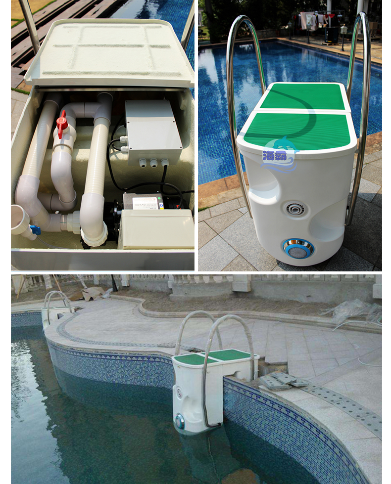 piscine 碧池游泳池设备一体化泳池挂壁式水处理设备一体化游泳池过滤