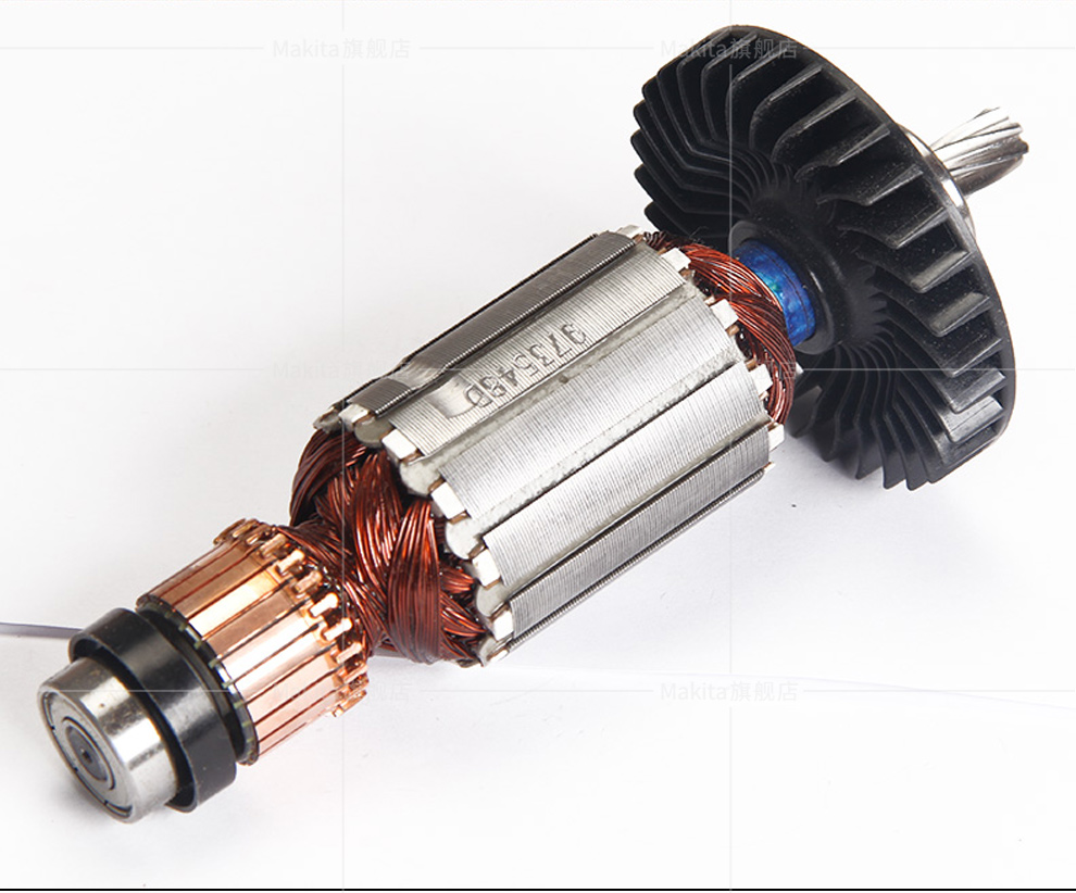 预售牧田makita电圆锯转子配件零件电机n5900b5806b转子牧田5806b平行