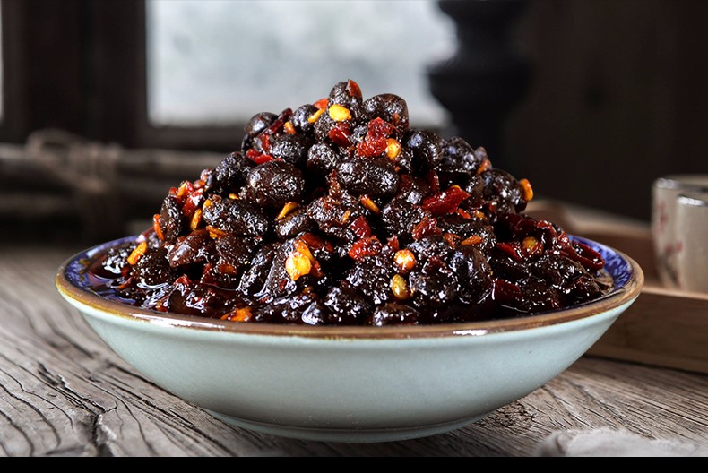 橙伯乐浏阳蒸菜豆豉1880g湖南特产美食香辣豆鼓下饭辣豆豉辣椒酱