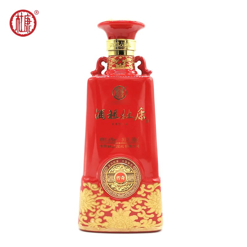 杜康酒60度酒祖杜康传奇60度浓香2013年老酒 整箱装(6瓶*500ml)