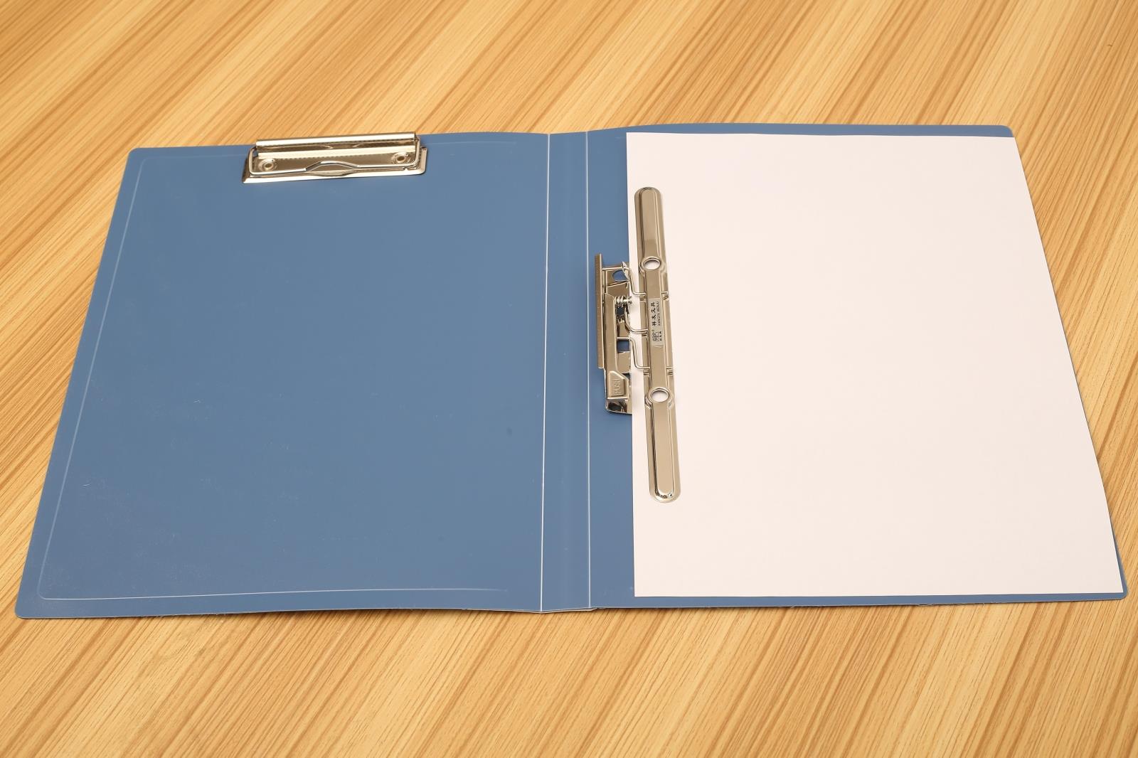 文件夹a4单夹办公双夹pp塑料长押夹板夹资料收纳弹簧夹试卷夹包邮