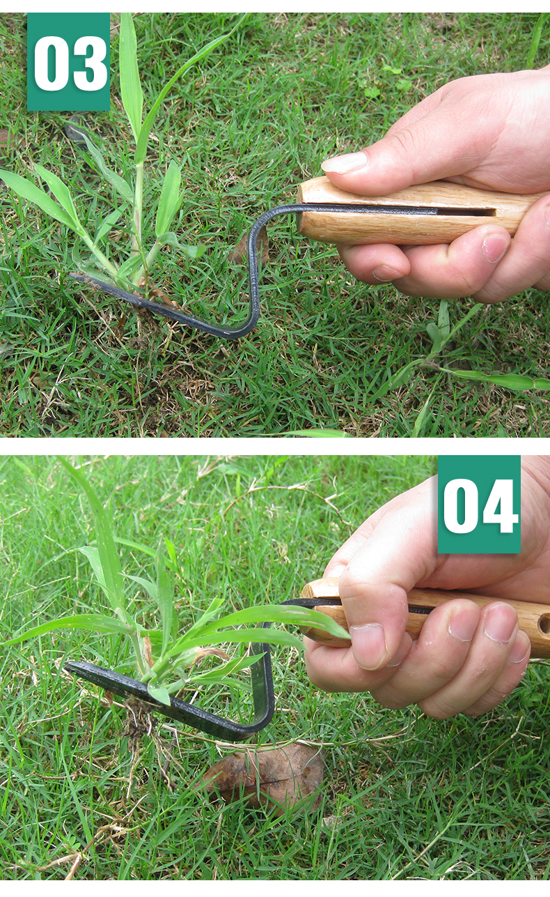 草拔叉拔草叉除草拔草园艺工具园林工具草坪除杂草叉草工具