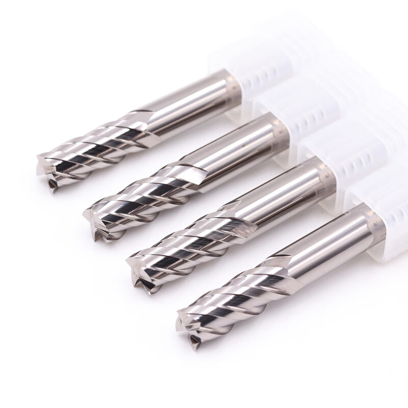 金属陶瓷铣刀4刃65度整体金属陶瓷镜面铣四刃直柄硬数控立铣刀d10100