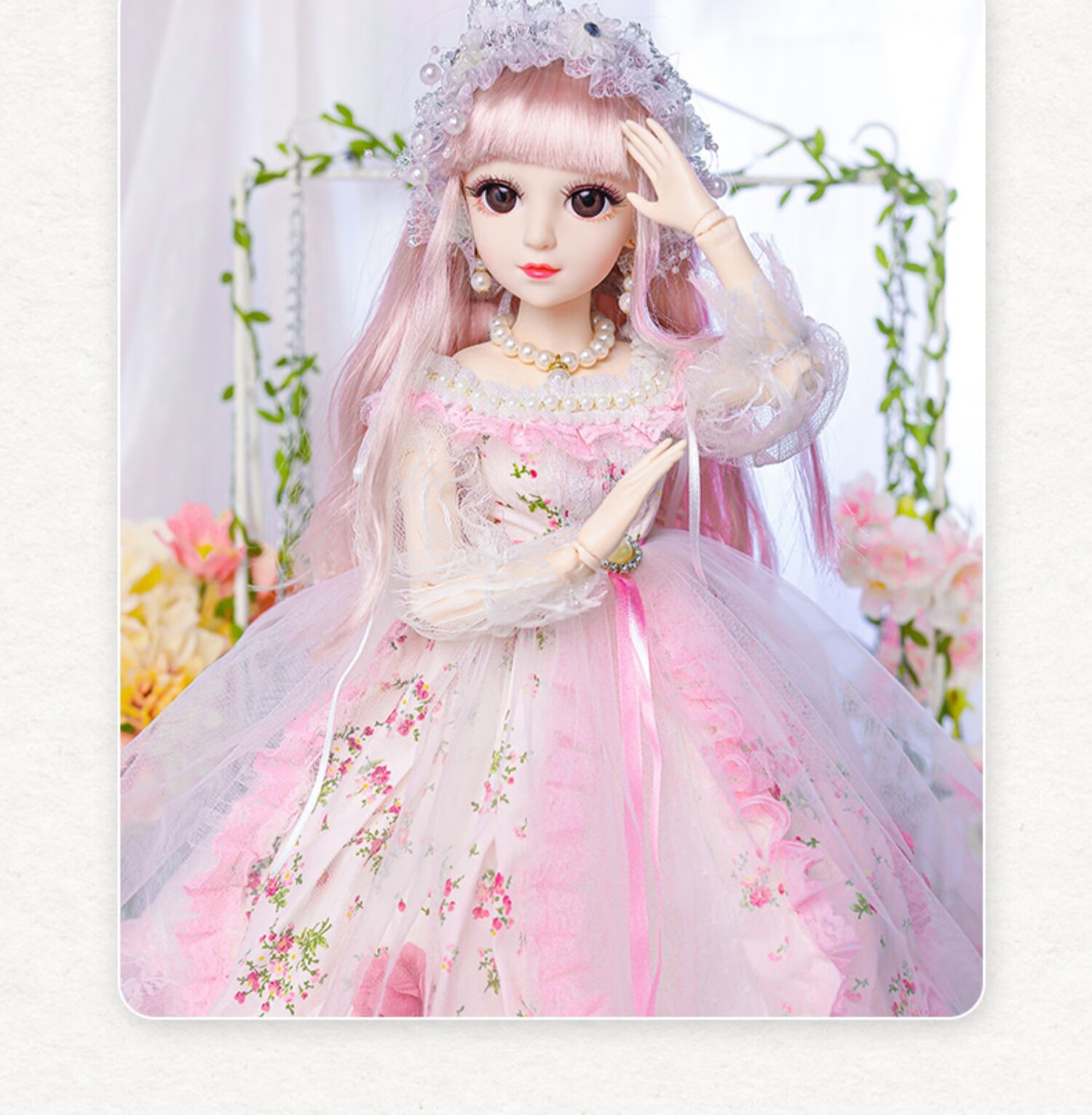 巨型芭比娃娃爱莎60cm洋娃娃套装超大号小女孩玩偶艾爱莎公主儿童玩具