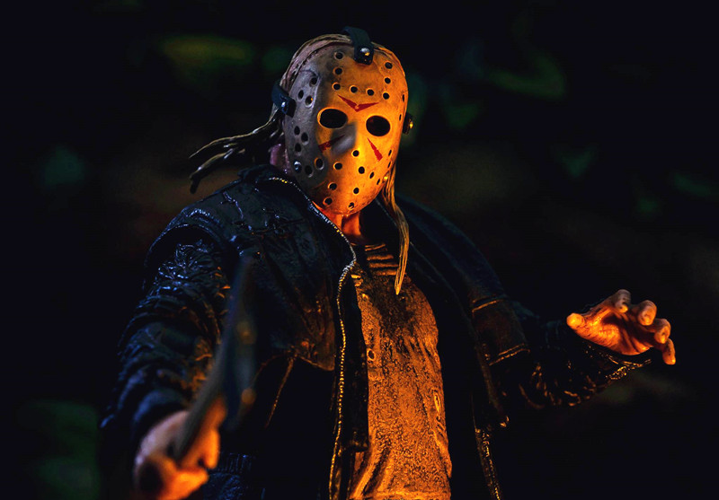 neca杰森13黑色星期五佛莱迪猛鬼街小丑德州电锯恐怖电影可动人偶玩具