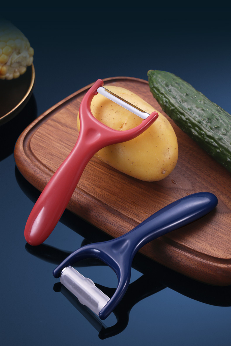 好厨夫削皮刀刮皮刀厨房家用多功能土豆削皮神器水果刀去皮刀瓜刨红色