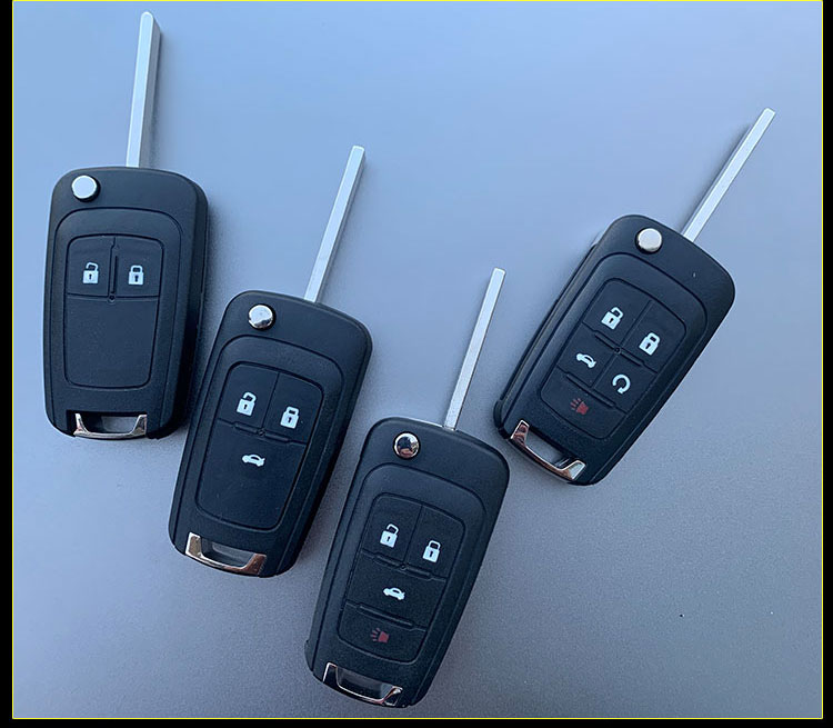 适用于别克遥控车钥匙总成gl8君威君越昂科拉英朗gtxt汽芯片匹配 原车