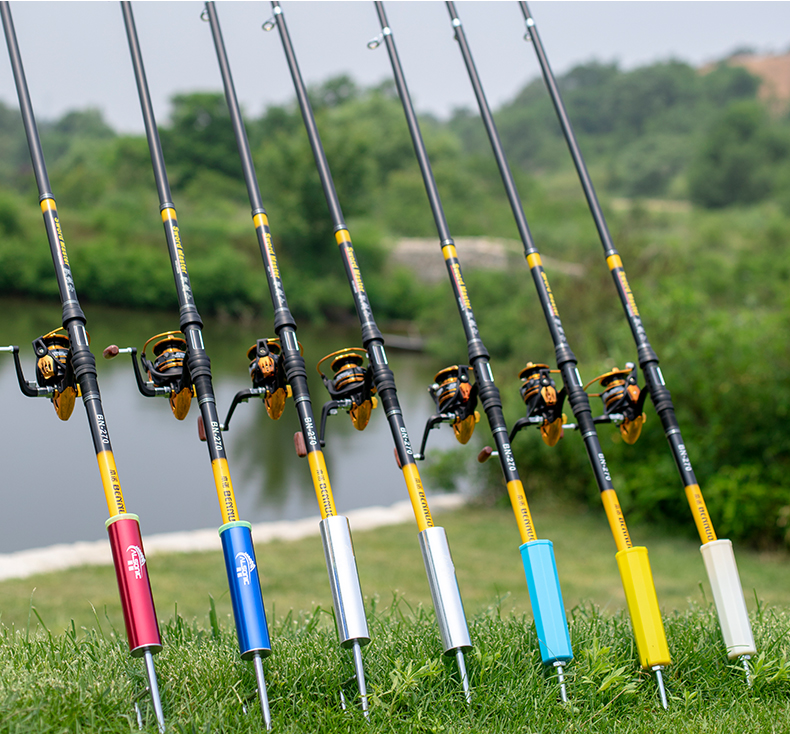 黑鳍海钓地插海钓支架插竿筒钓鱼杆架子筒鱼竿插地座架抛竿立竿器 全