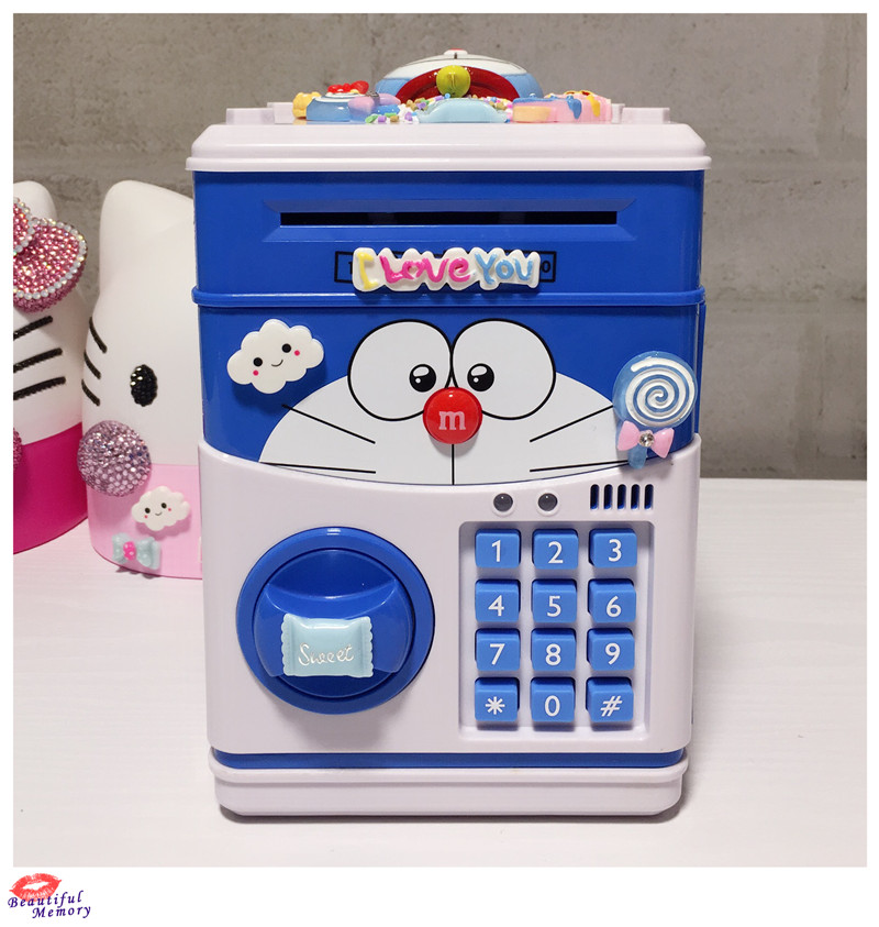 儿童存钱罐小孩六一儿童节礼物网红音乐自动存钱罐创意可爱卡通儿童