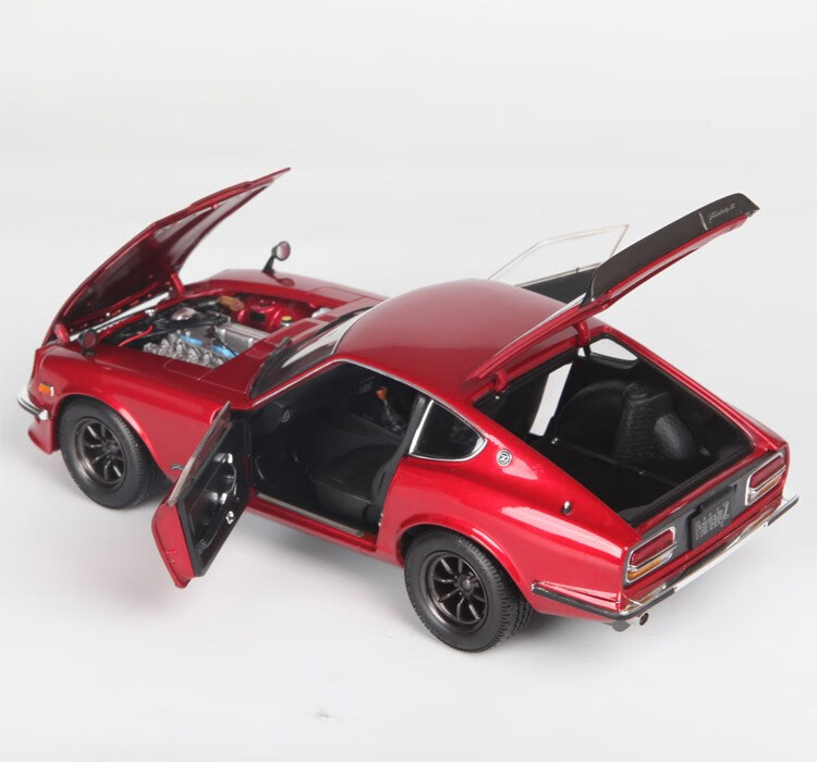 尼桑惡魔z京商1:18日鏟產灣岸nissan fairlady z-l合金仿真汽車模