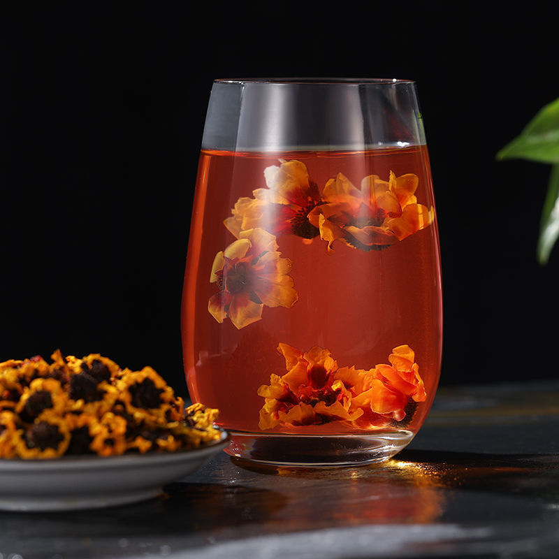 雪菊花茶昆仑雪菊精选天山雪菊茶新疆昆仑雪菊茶血菊胎菊罐装雪菊袋装