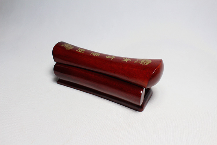 棺材摆件 升官发财的棺材 红木升官发财摆件楠木小棺材实木雕刻 红色