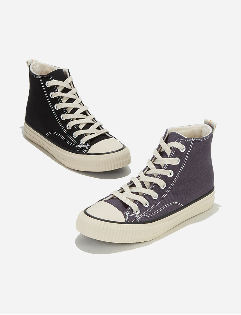 热风男鞋秋冬新款休闲鞋男士系带平底透气板鞋鞋子潮鞋时尚百搭男鞋09