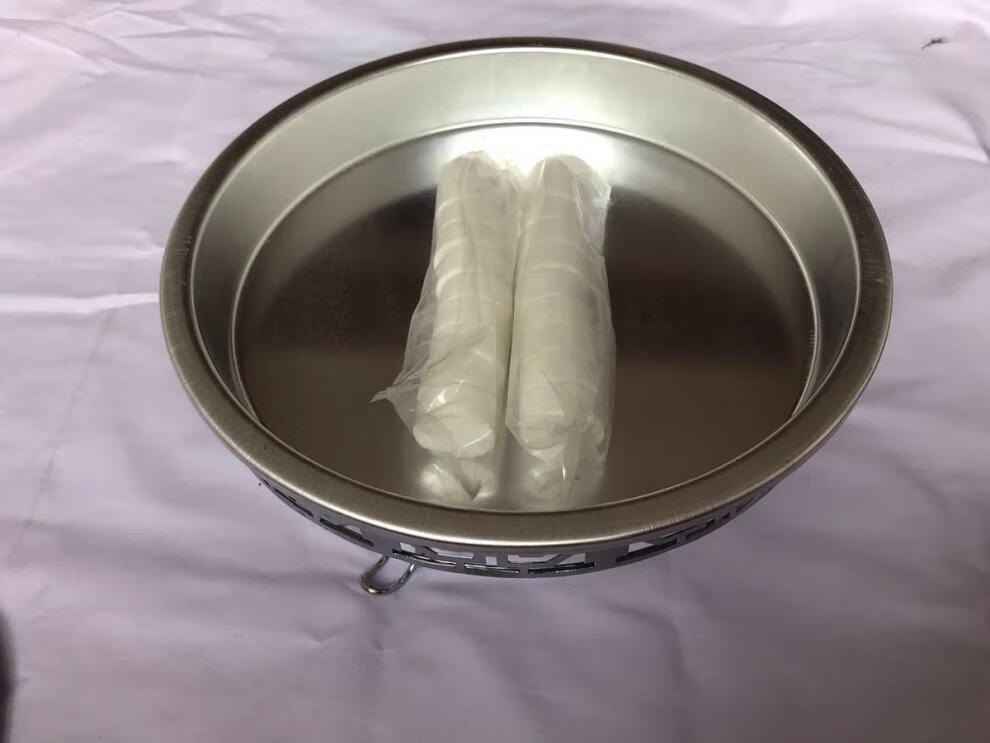 东北老式烤牛肉酒精块烤肉铝盘烤盘腌肉料蘸肉料小铝盆烤肉锅() 铝盆