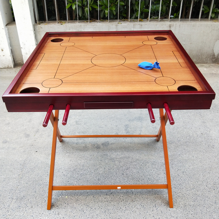 2022新款康乐球桌上海梵木油漆面康乐球台克朗棋球盘家标准家用台球桌