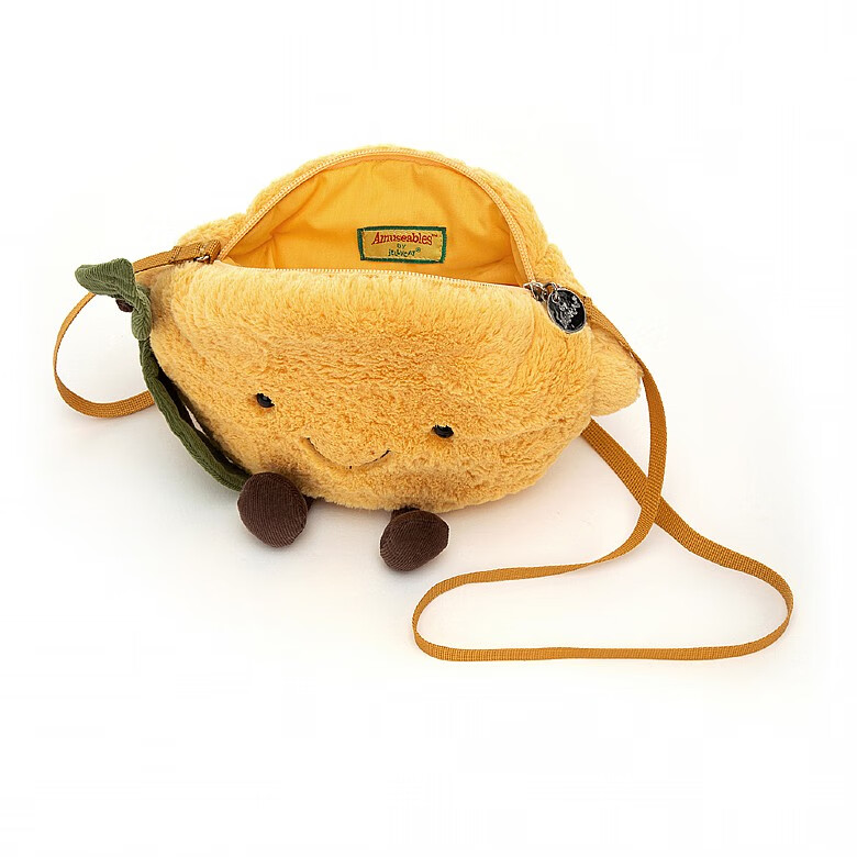 jellycat吐司包英国jellycat水果斜挎单肩包柠檬牛油果西瓜吐司菠萝蛋