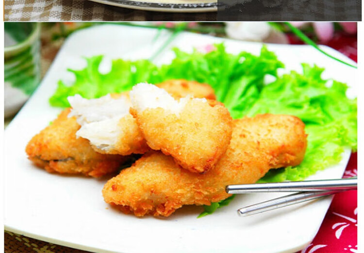 深海鳕鱼条kfc专用亚洲渔港鳕鱼块1080g大约36条西餐美味小吃