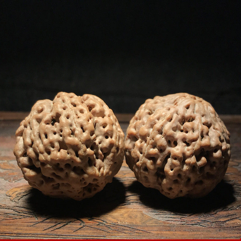 65老凤凰 789瓣爆肉蜂王大金刚菩提手球 球手转球核桃文玩老年手串