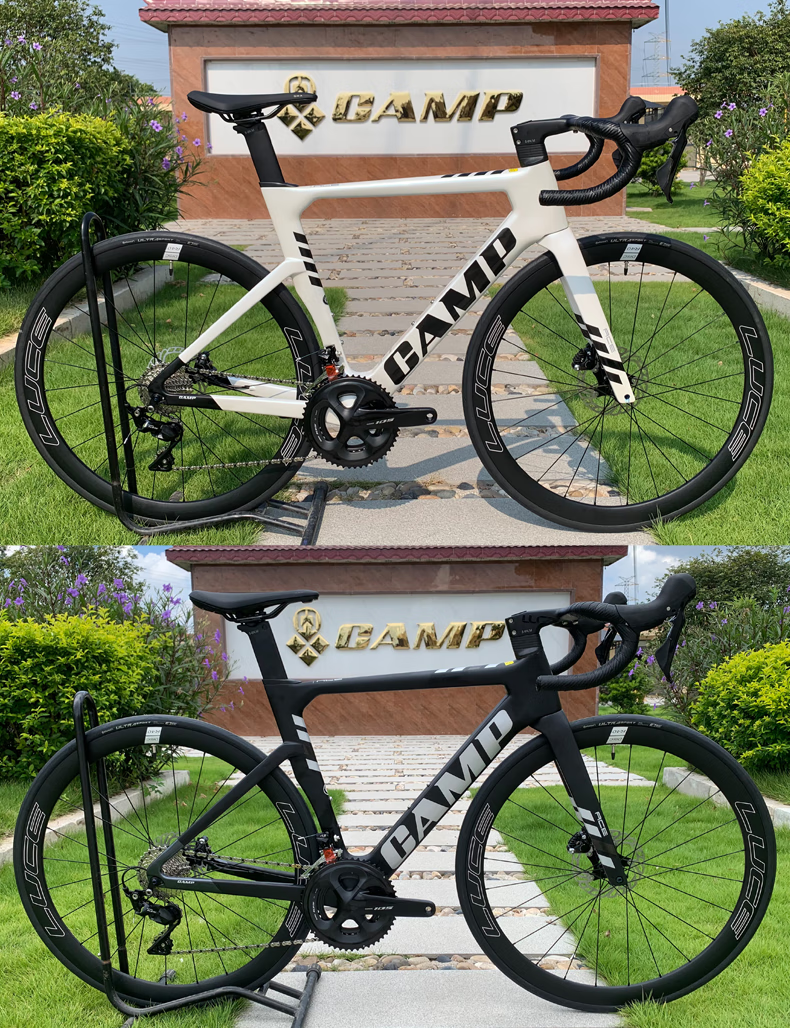 坎普(camp) ace7000碳钎维全隐藏式内走线筒轴t800车架2*11s22速