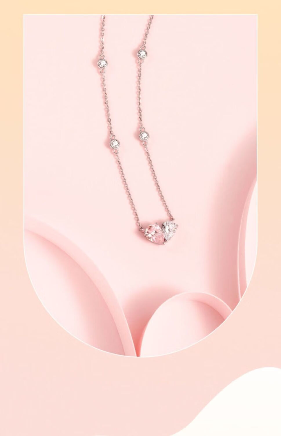 【官方旗舰】范琦相伴项链 fanci范琦925银项链【相伴系列】甜美锁骨