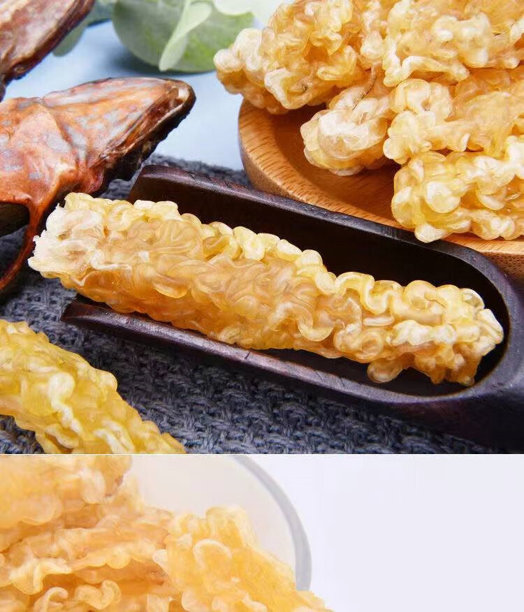 白山雪蛤油林蛙油蛤蟆油线油东北林蛙雪蛤足干杂高泡发 红色【图片