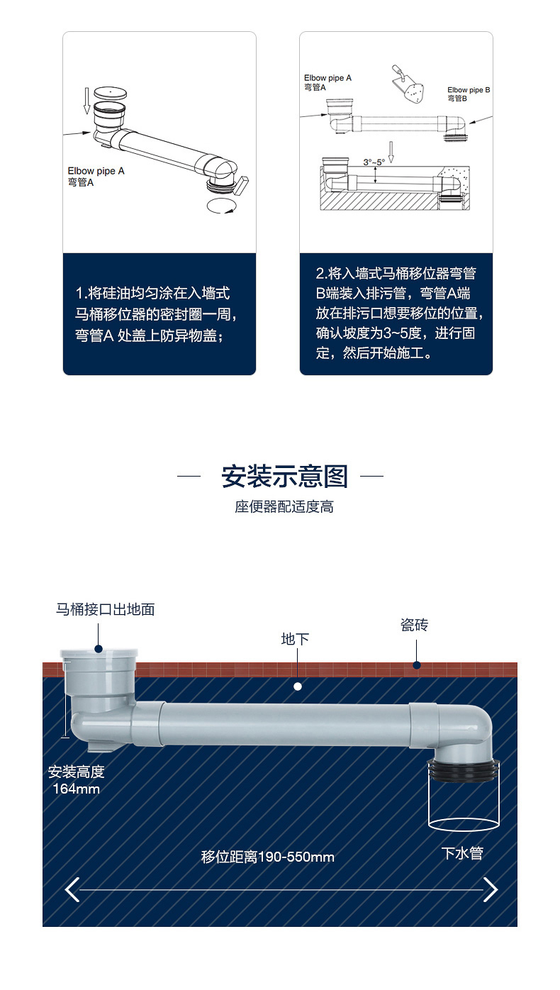 科勒马桶自带移位器图片