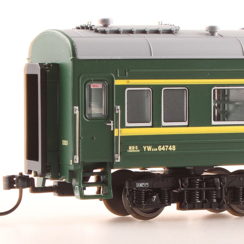 适用于百万城火车模型 1/87 中国22型硬卧客车 22绿皮客车 2021版 沈