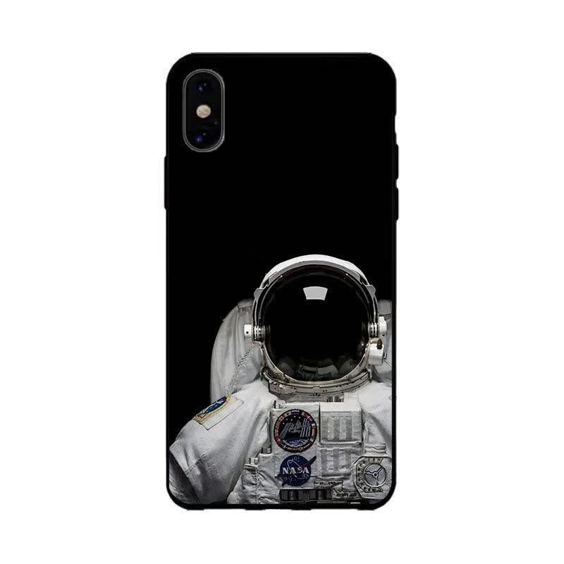 牛壳壳 nasa宇航员手机壳iphone14promax苹果12潮牌xsmax太空月球xr软