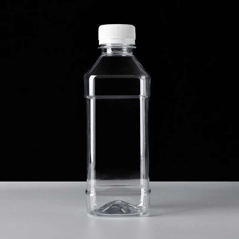 透明塑料瓶250500ml带盖空瓶一次性矿泉水瓶pet样品饮料酵素瓶子大口