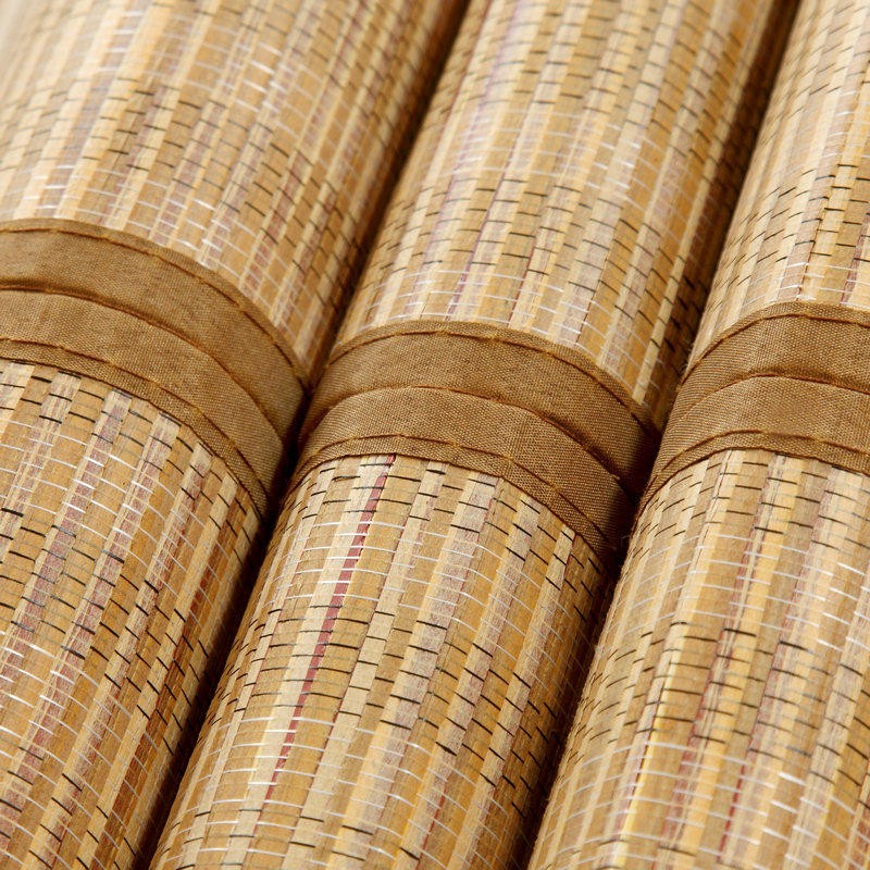 寝睡家纺凉席竹席夏季宿舍单双人竹凉席12双面折叠席子18m床15米盛夏