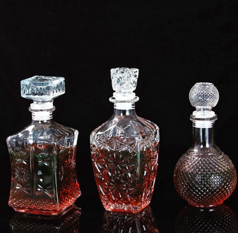 陶瓷酒壶葡萄酒瓶玻璃家用两斤酒具个性红酒散装包装陶瓷泡酒分装容器