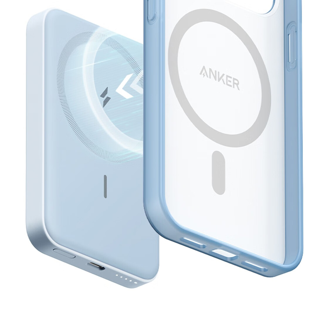 anker安克maggo苹果magsafe磁吸充电宝iphone13/12pro max无线移动