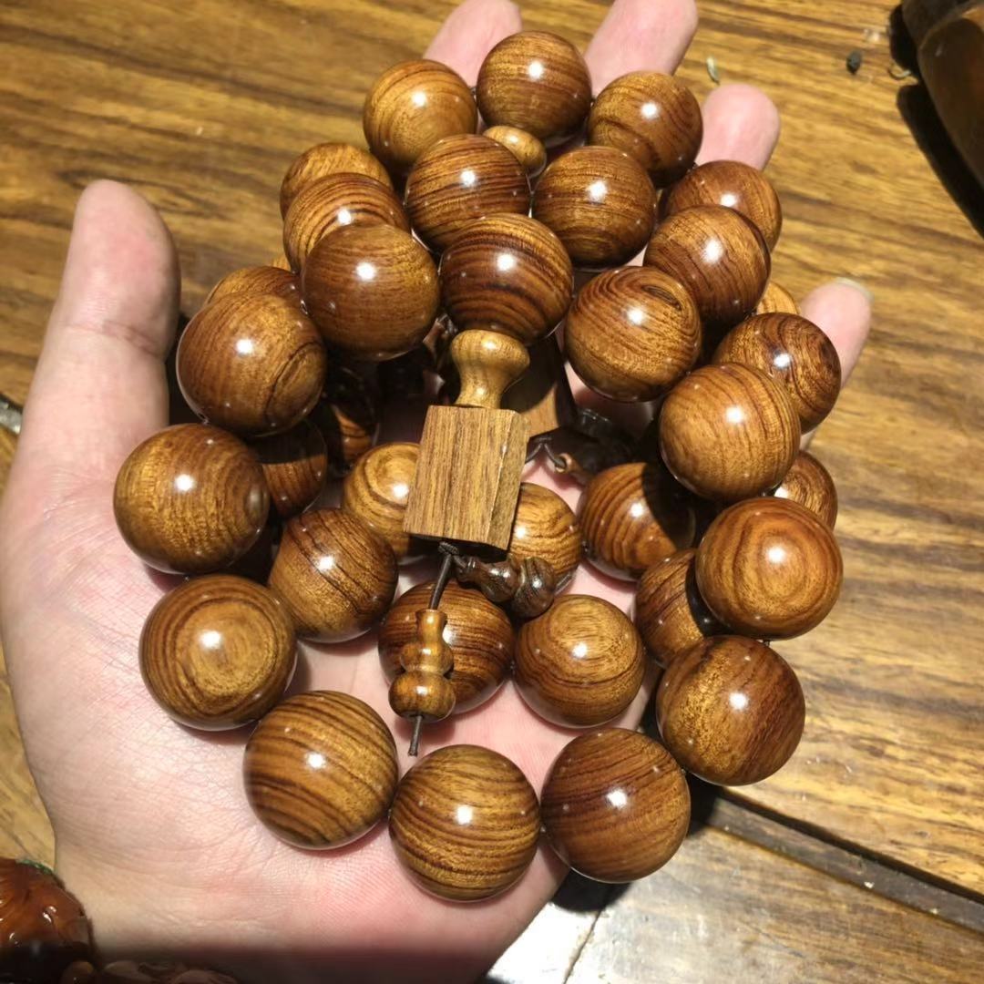 大叶黄花梨手串2.