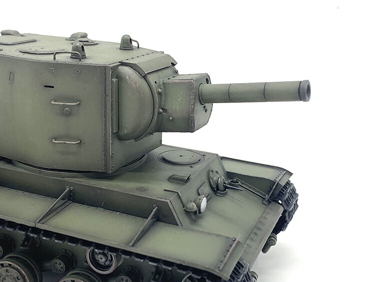 kv2坦克模型成品 苏联kv-2重型坦克世界完成品 静态军事摆件【图片