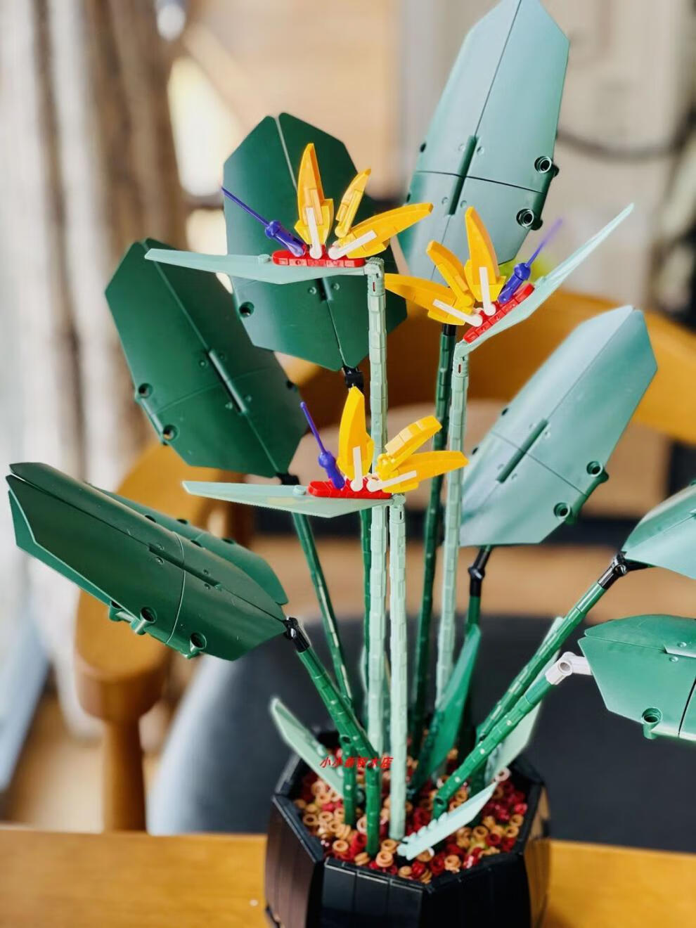 乐高(lego)兰花10311蝴蝶兰10289女生创意拼装积木同款蝴蝶绿色植物