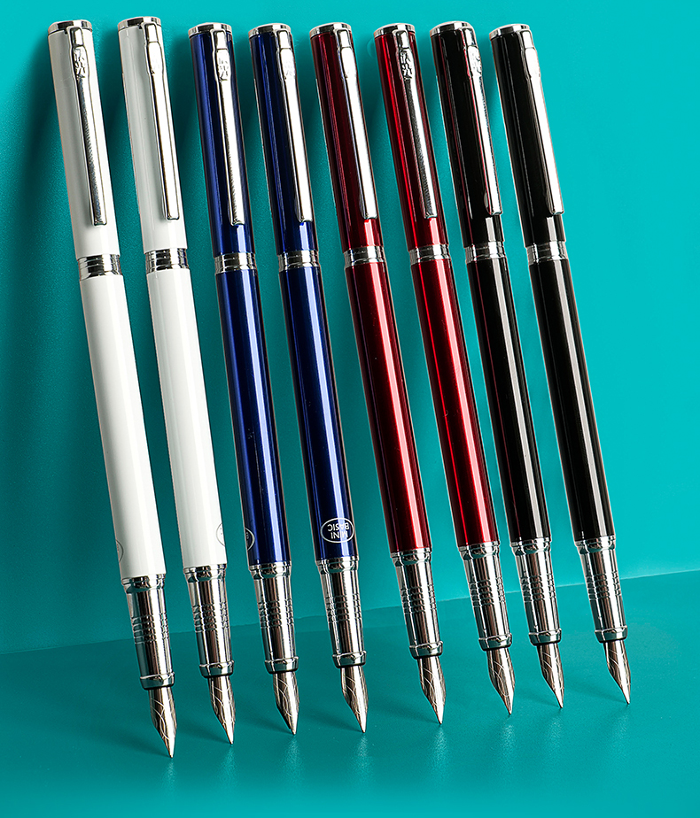 晨光钢笔学生专用小学生三年级用的练字笔半包尖金属刚笔墨囊可替换